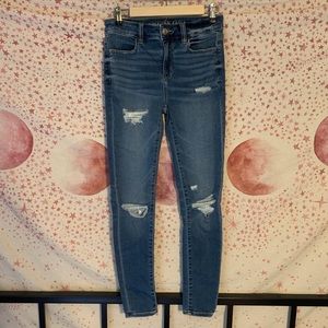 american eagle jegging size 4 long